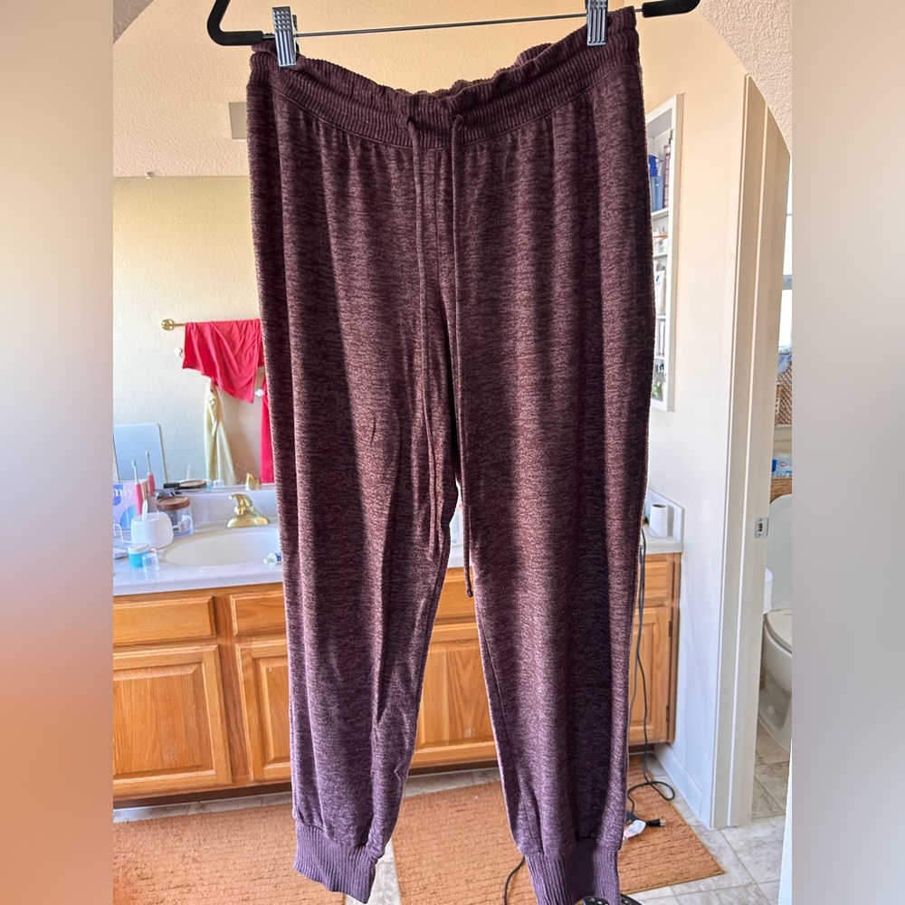 5 for $35 .GAP pajama pants. Size L. Marled Red.